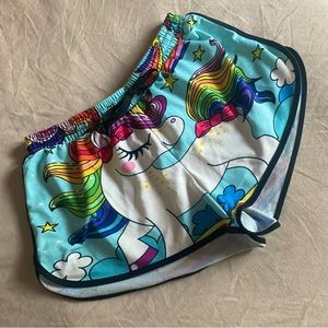 Rainbow 🌈 Unicorn 🦄 Shorty Shorts